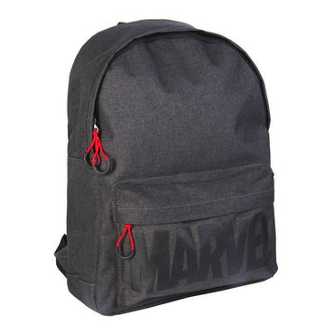 School Bag Marvel Black (31 x 44 x 16 cm)-0